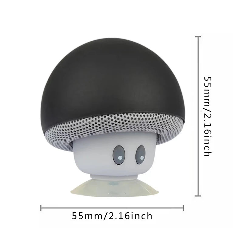 Cute Cartoon Mushroom Wireless Bluetooth Speaker Outdoor Portable Stereo Waterproof Mini Bluetooth Speaker for Iphone Xiaomi